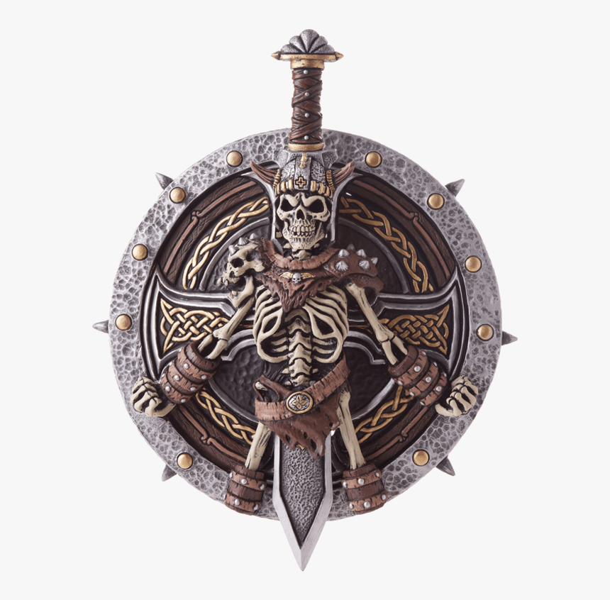 Viking Lord Shield And Sword - Escudo Y Espada Vikingo, HD Png Download, Free Download