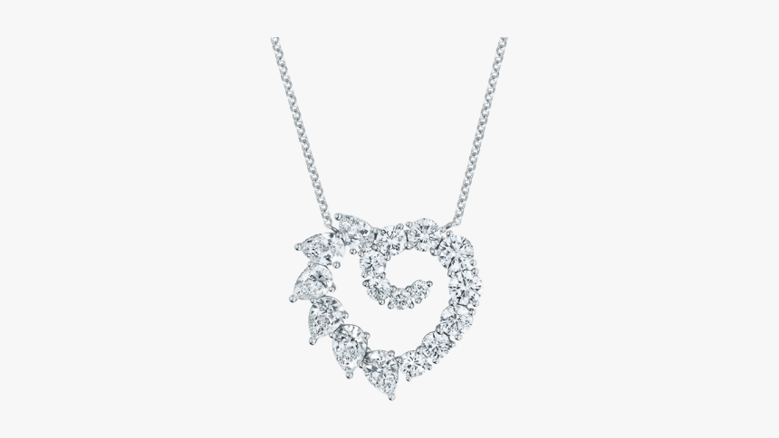 Open Cluster By Harry Winston, Large Heart Diamond - Locket, HD Png Download, Free Download