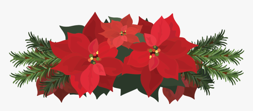 This Is A Sticker Of A Poinsettia Flower, HD Png Download, Free Download