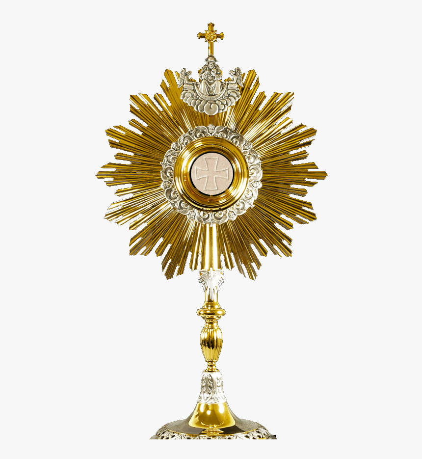 Monstrance Adoration Others Eucharistic Sacrament Download - Eucharistic Png, Transparent Png, Free Download