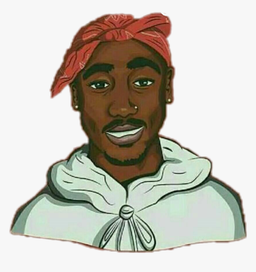 Sticker 2pac Png - 2pac Sticker, Transparent Png, Free Download