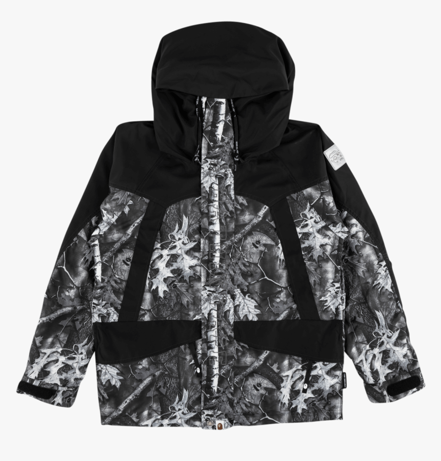 Bape Forest Camo Snow Board Jacket - Hoodie, HD Png Download, Free Download