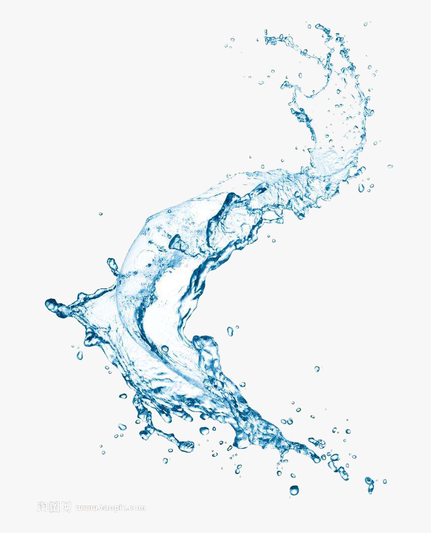 Photography Royalty-free Water Splash Bubbles Stock - Water Splash, HD Png Download, Free Download