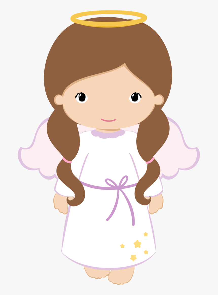 Angel Girl Png - Anjinha Batizado Png, Transparent Png, Free Download