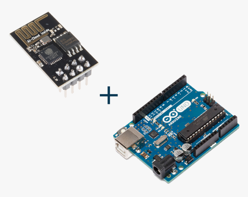 How To Program Esp8266 With Arduino Uno - Arduino Esp8266, HD Png Download, Free Download