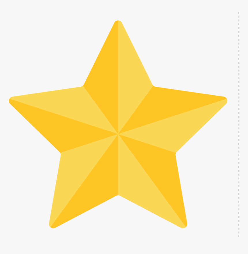 Gold Star Images - Yellow Star With Black Background, HD Png Download, Free Download