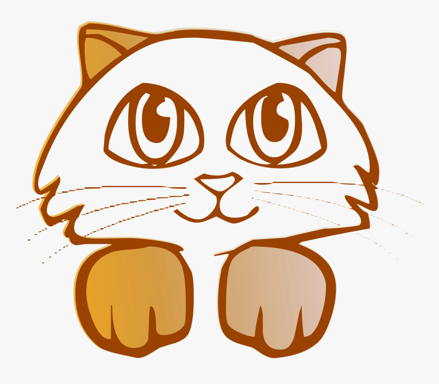 White Kitten, Little, Pet, White, Kitten, Hq Photo - Gato Dibujo Cartoon Png, Transparent Png, Free Download