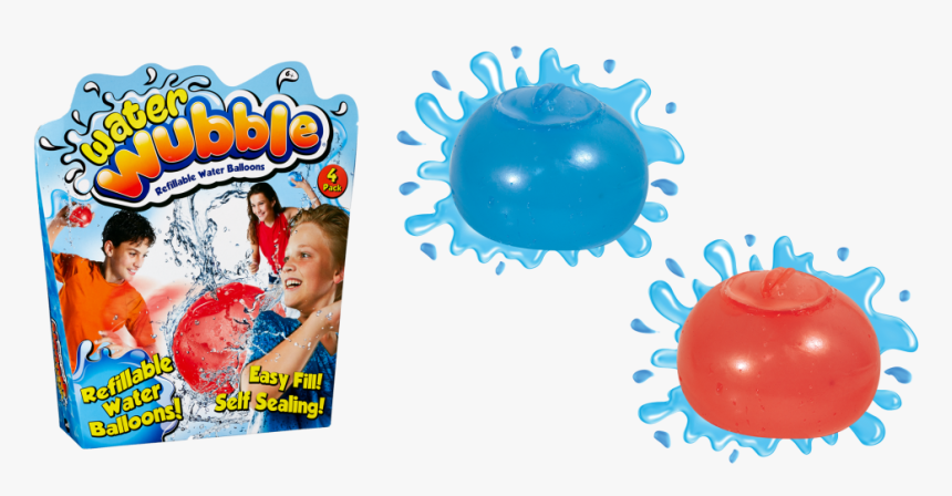 Transparent Water Bubble Png - Water Wubble Water Balloon Balls, Png Download, Free Download