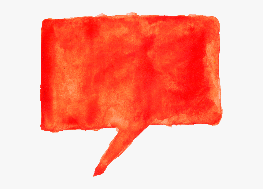 Watercolor Speech Bubble Transparent Background, HD Png Download, Free Download