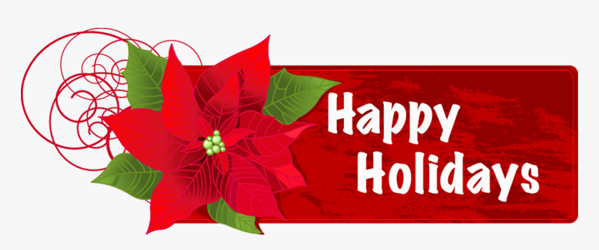 Eve,greeting Card,graphics,petal - Happy Holidays Images Png, Transparent Png, Free Download