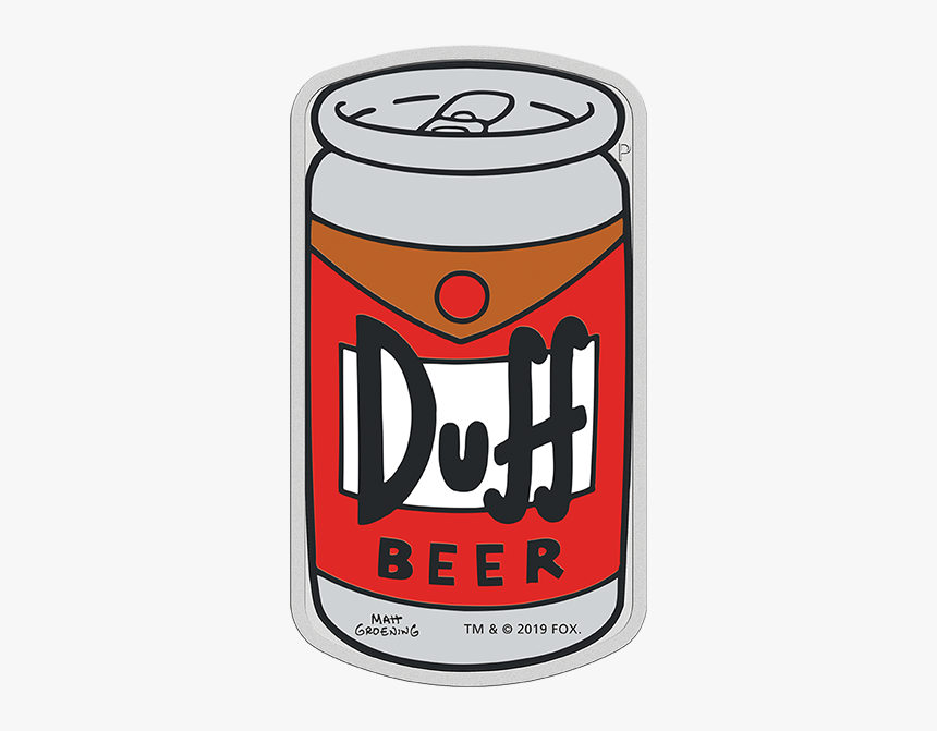 Duff Beer 2019 1oz Silver Proof Coin Product Photo - Duff Beer Simpsons, HD Png Download, Free Download