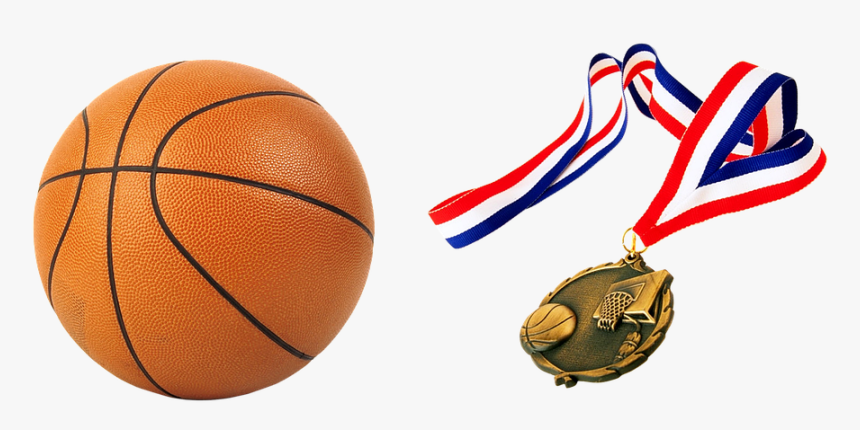 Ball, Basketball, Medal, Athletic Victory, Reward, - Objects That Are Color Orange, HD Png Download, Free Download