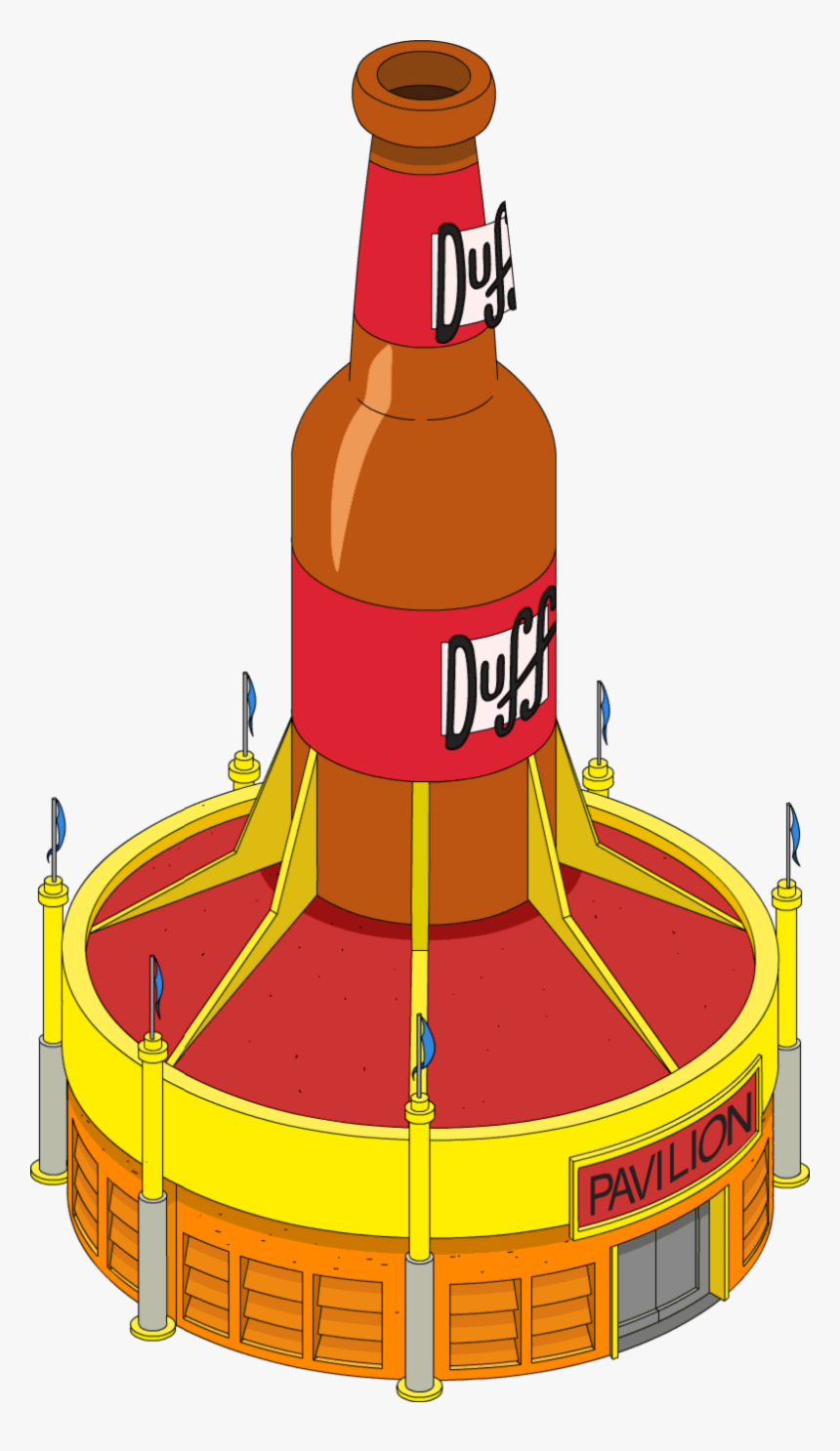 Transparent Duff Beer Png - Tapped Out Simpsons, Png Download, Free Download