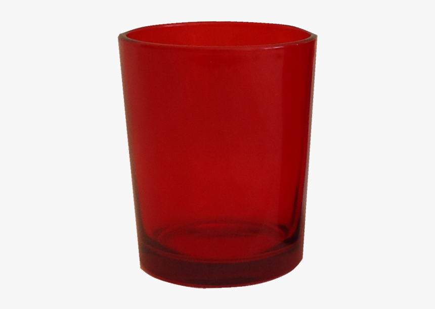 Red Glass Votive Holder Ss - Vase, HD Png Download, Free Download