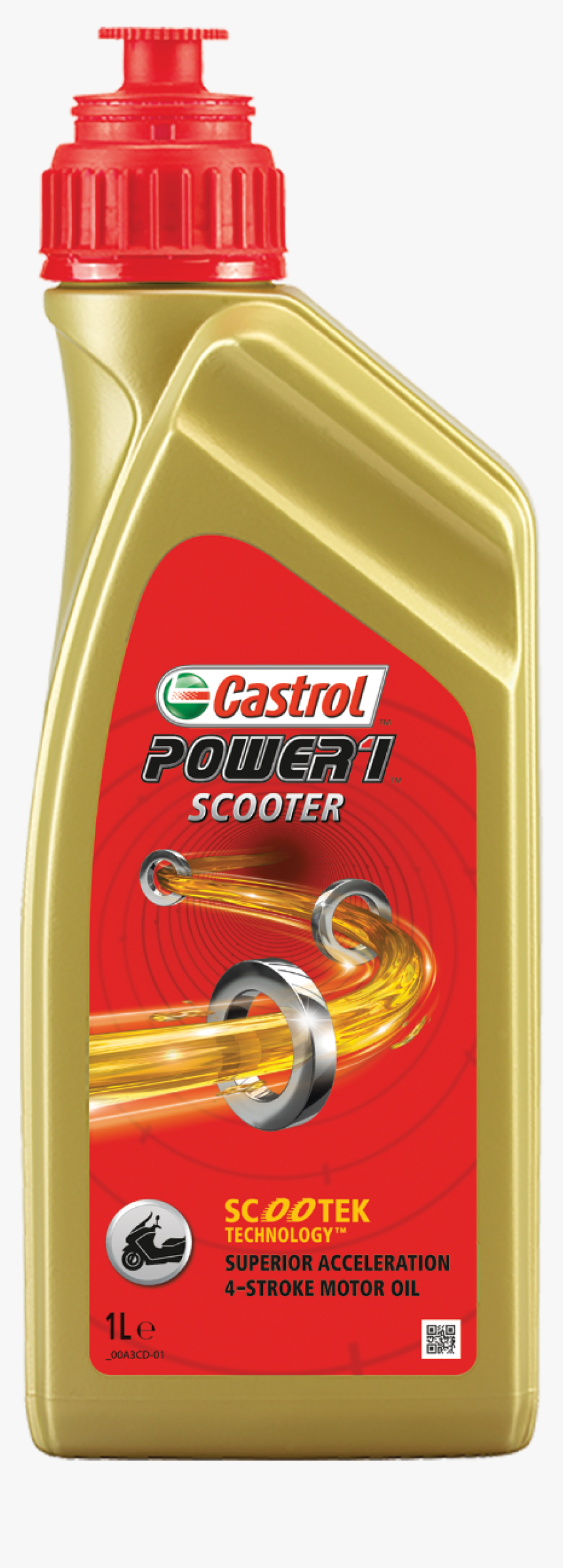 Castrol Power1 Scooter - Castrol Power 1 Racing, HD Png Download, Free Download