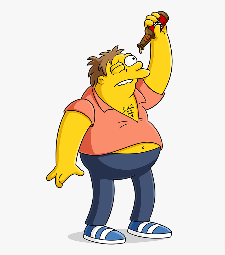 Barney Gumble - Barney De Los Simpsons, HD Png Download, Free Download