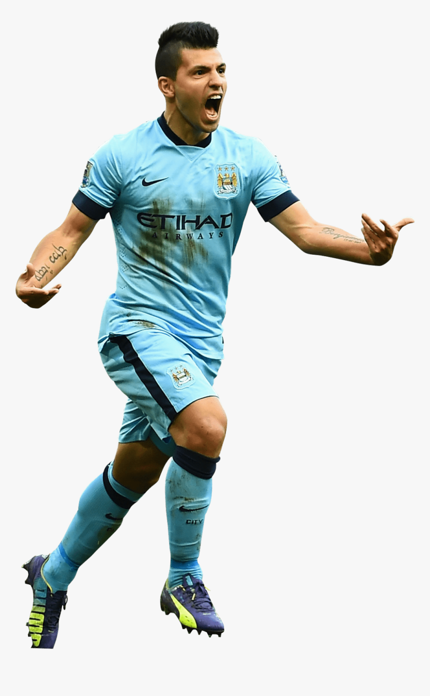 Sergio Agüero Angry - Kun Aguero 2015 Png, Transparent Png, Free Download