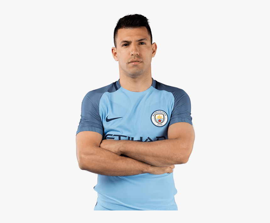 Sergio Agüero Portrait - David Silva Manchester City Png, Transparent Png, Free Download