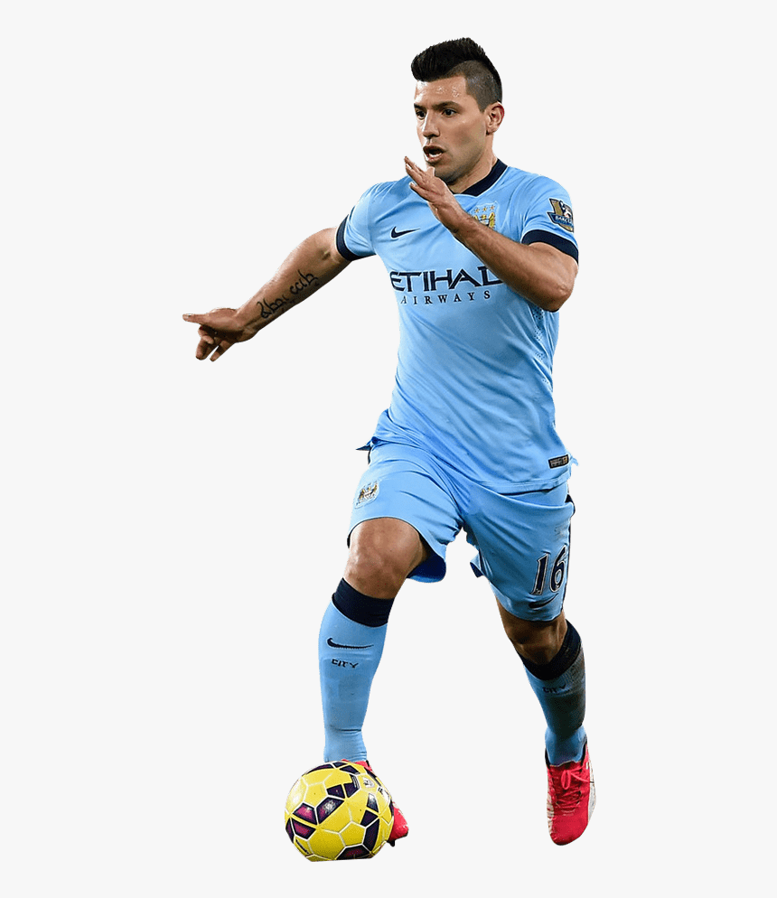 Sergio Agüero Dribble - Aguero Png, Transparent Png, Free Download