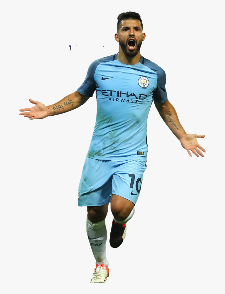Manchester City - Sergio Agüero Manchester City Png, Transparent Png, Free Download