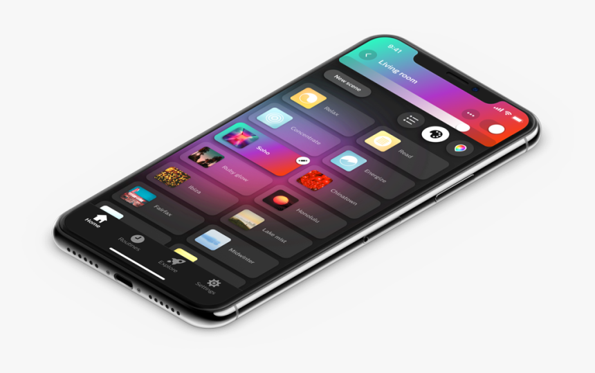 Hue App Scenes - Creación De Apps Inteligentes, HD Png Download, Free Download