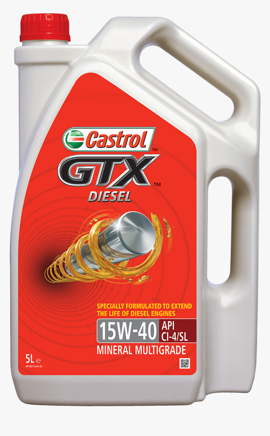 Castrol Gtx Diesel 15w40, HD Png Download, Free Download
