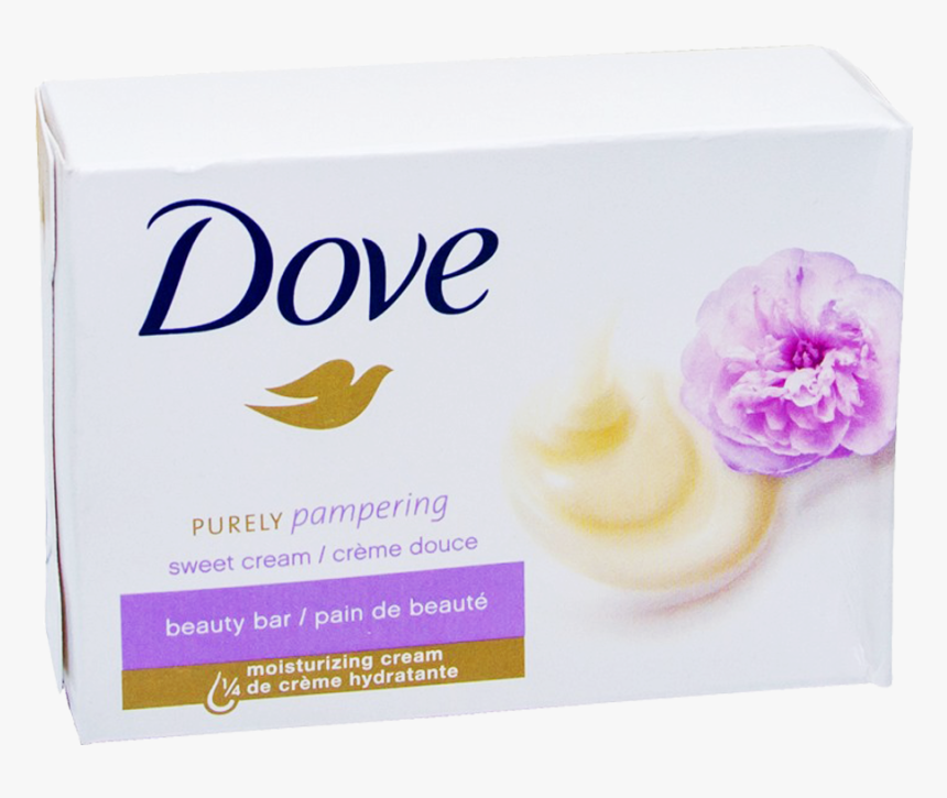 Dove Soap Purely Pampering Sweet Cream 113 Gm - Dove Vanilla Bar Soap, HD Png Download, Free Download