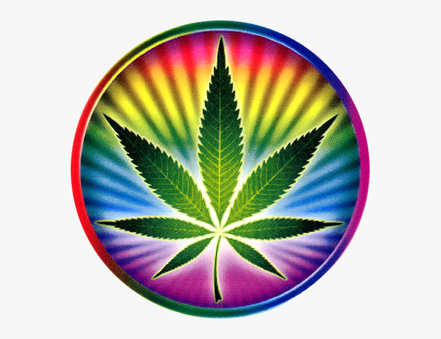 Transparent Real Weed Leaf Png - Psychedelic Pot Leaf, Png Download, Free Download