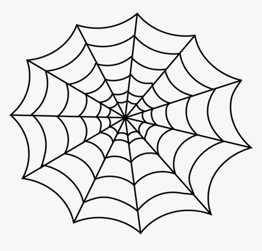 Halloween Spider Web Png Free Download - Cute Spider Web Clipart, Transparent Png, Free Download