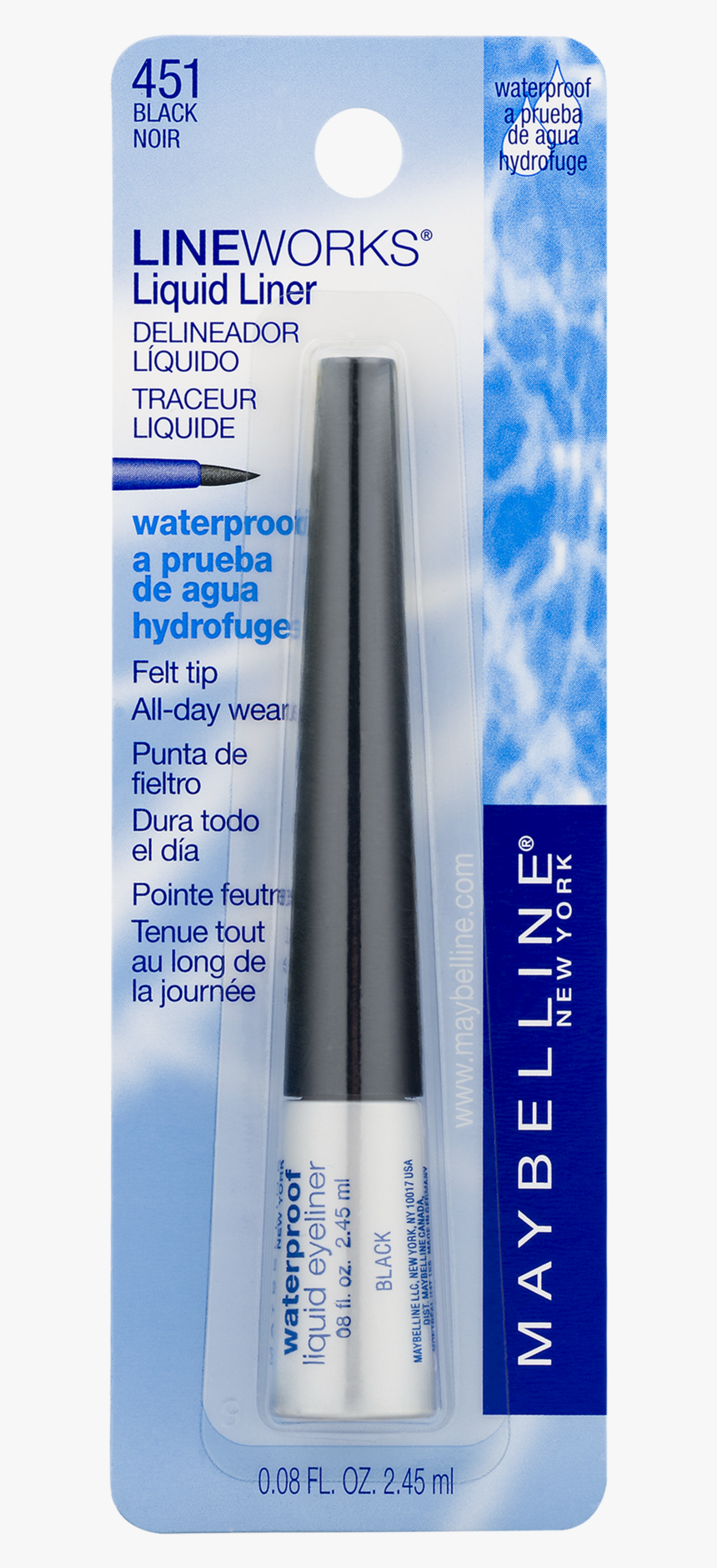 Maybelline Liquid Eyeliner, HD Png Download, Free Download