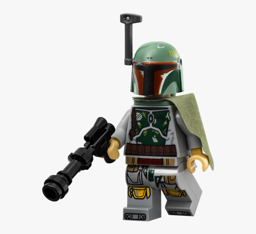 75174-boba - Lego Star Wars Boba Fett Minifig, HD Png Download, Free Download