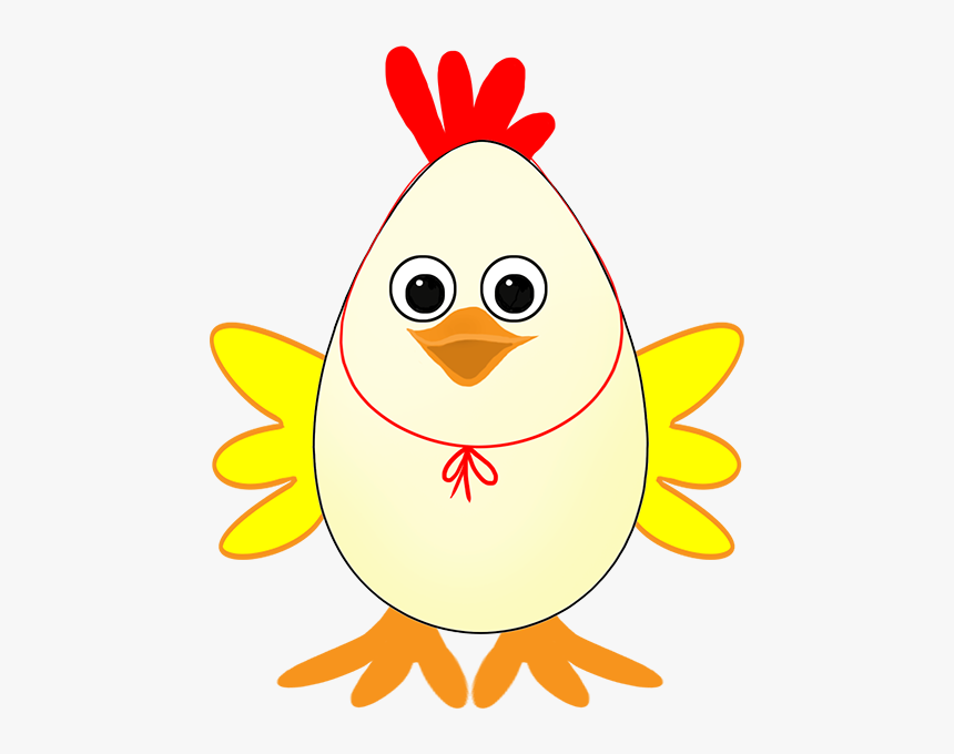 Easter Egg With Wings - Cartoon, HD Png Download, Free Download