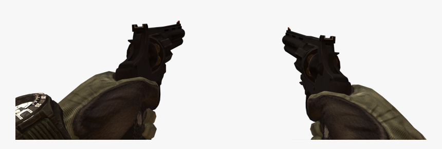 Transparent 44 Magnum Png - Mw2 44 Magnum Akimbo, Png Download, Free Download