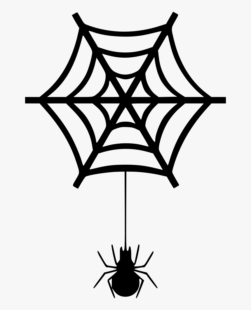 Bug Net Spider Halloween Insect Spider Web - Spider Web Emoji, HD Png Download, Free Download