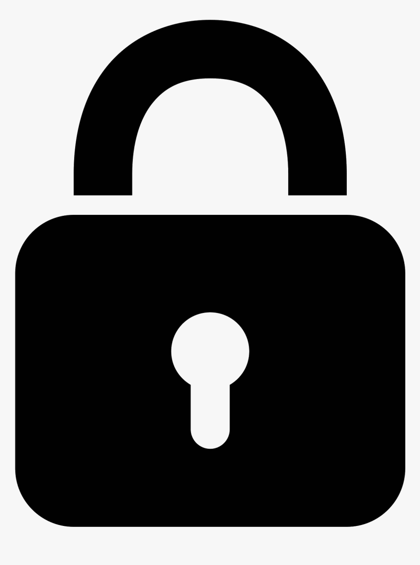 Lock And Key Png Free - Lock Icon Transparent, Png Download, Free Download