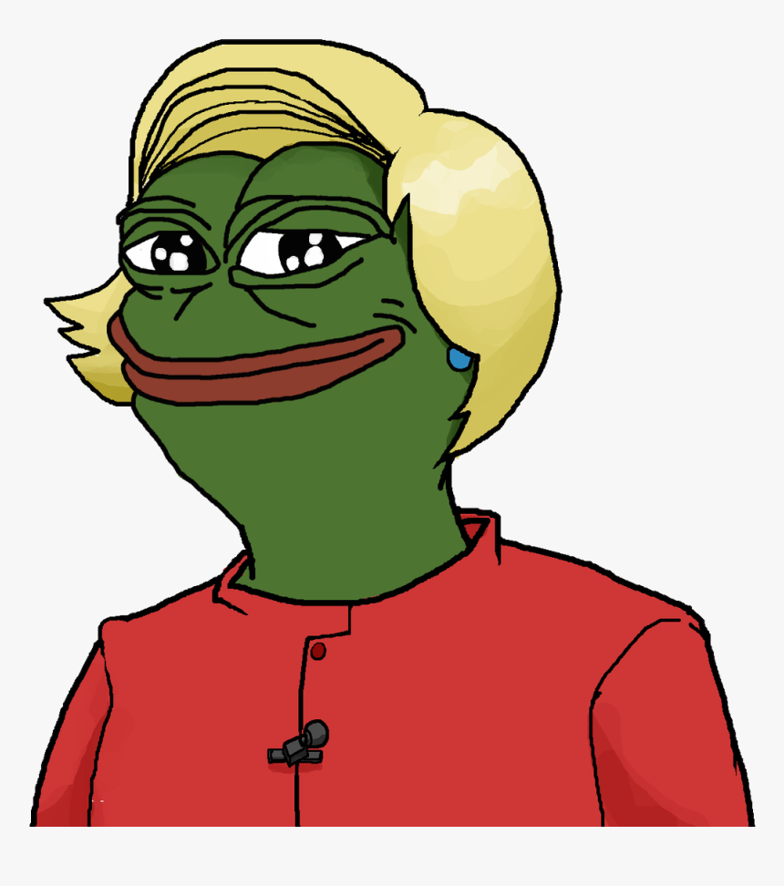 Hillary-pepe - Pepe The Frog, HD Png Download, Free Download