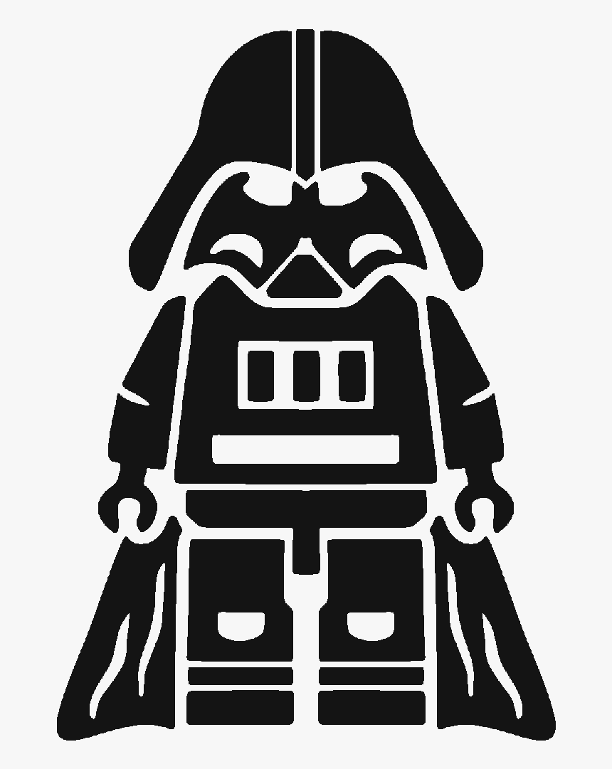 Anakin Skywalker Lego Star Wars Silhouette Boba Fett - Father's Day Darth Vader, HD Png Download, Free Download