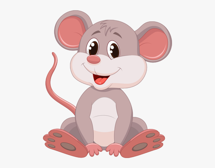 Funny Cute Cartoon Mouse - Crispr Cas9 In Mouse, HD Png Download, Free Download