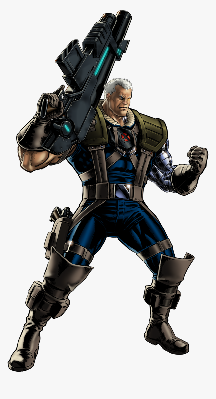 Cable - Cable Marvel Avengers Alliance, HD Png Download, Free Download