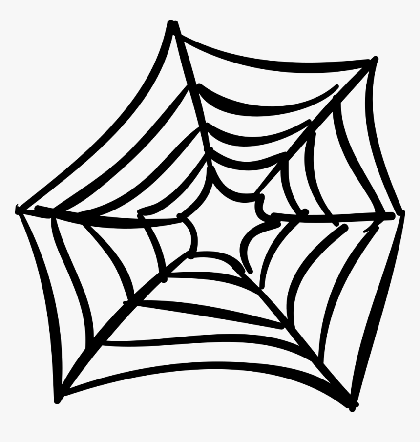 Halloween Spider Web - Spider Web Tattoo Png, Transparent Png, Free Download