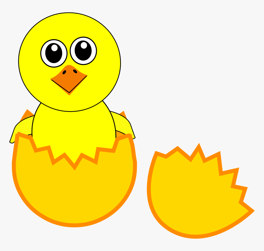 Chick To Use Image Png Clipart - Chicken Coming Out Of Egg Cartoon, Transparent Png, Free Download