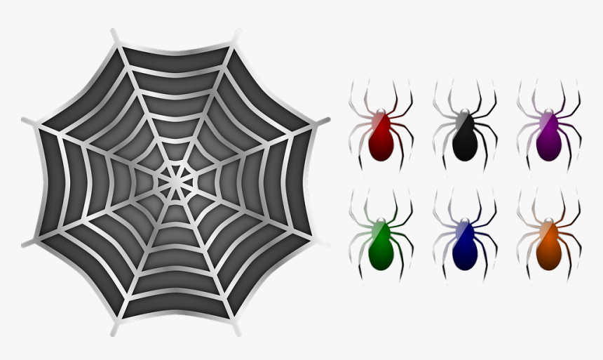 Spiders, Spider, Web, Halloween, Spiderweb, Creepy - Spider Web Rug, HD Png Download, Free Download