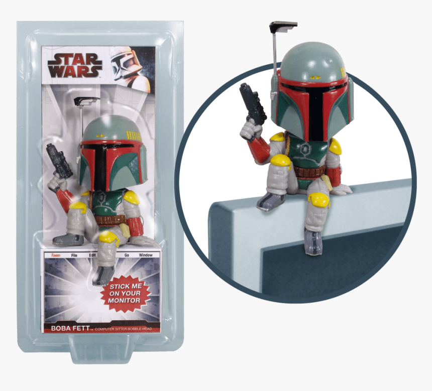 Boba Fett Funko Computer Sitter, HD Png Download, Free Download