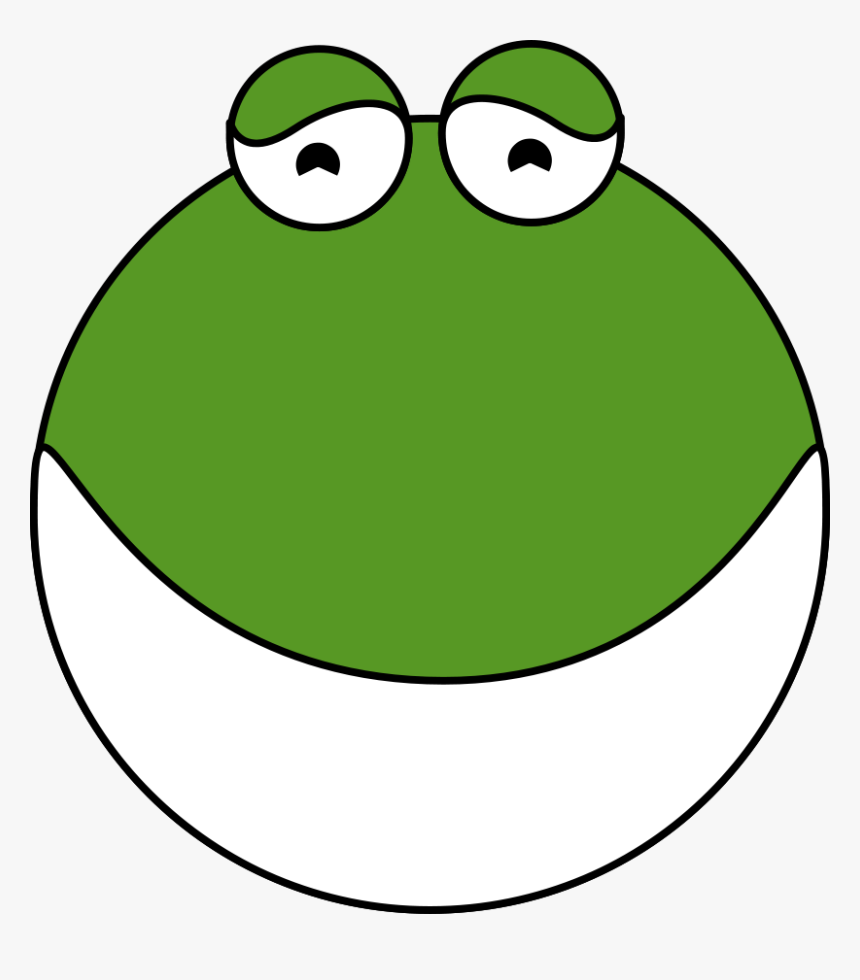 Sad Pepe Head Png - Easy Face Painting Frog, Transparent Png, Free Download