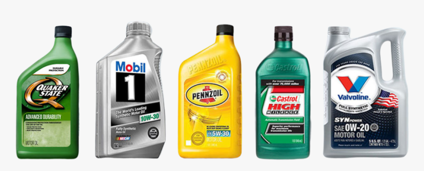 Selection Of Brand Name Motor Oils - Best Motor Oil, HD Png Download, Free Download