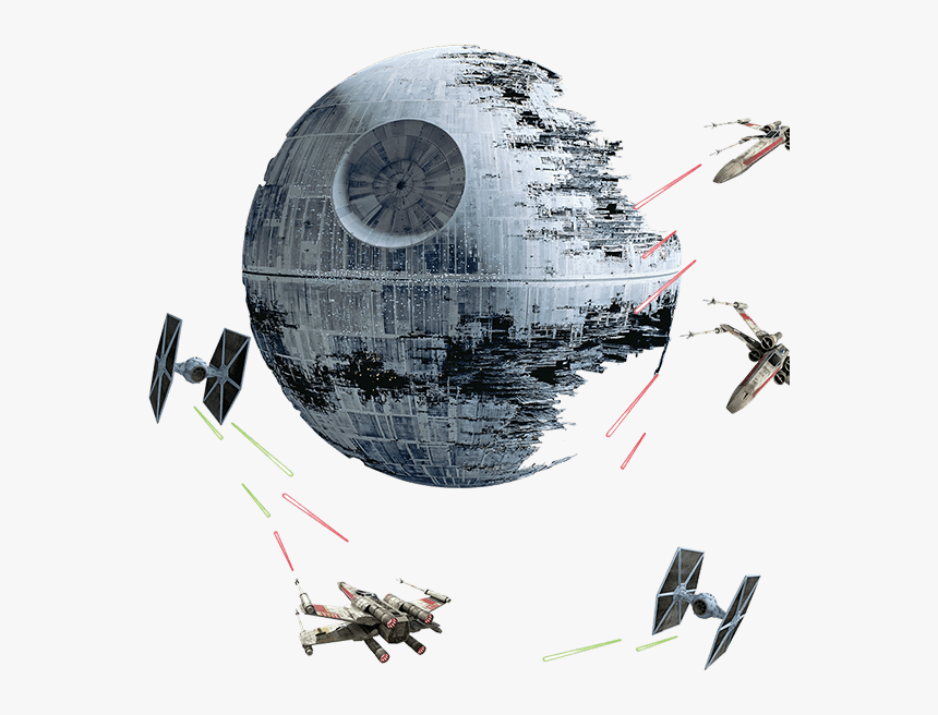 Death Star Battle - Star Wars Death Star Sticker, HD Png Download, Free Download