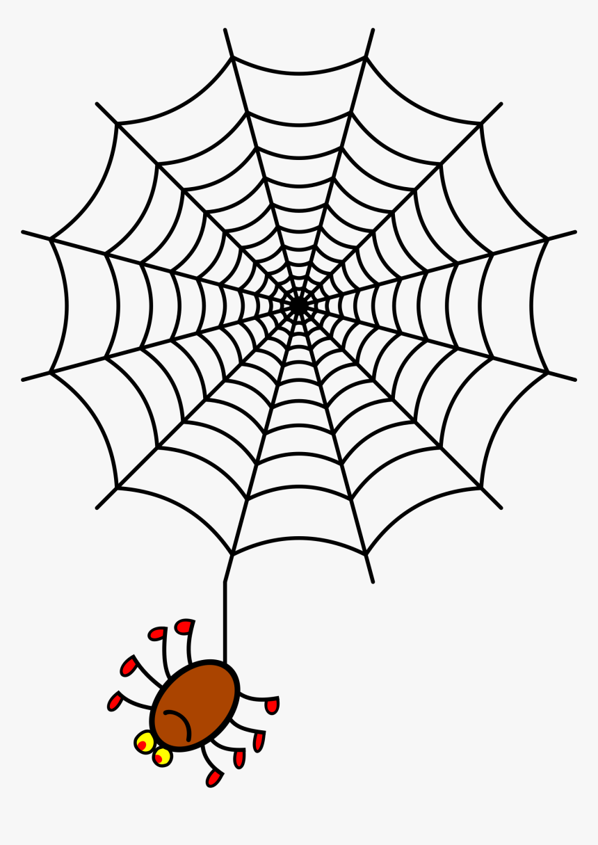 Corner Spider Web Png - Vector Spider Man Web, Transparent Png, Free Download