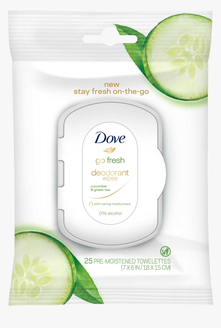 Dove Cucumber Green Tea 25ct Wipes Dove Created Smell - Lime, HD Png Download, Free Download