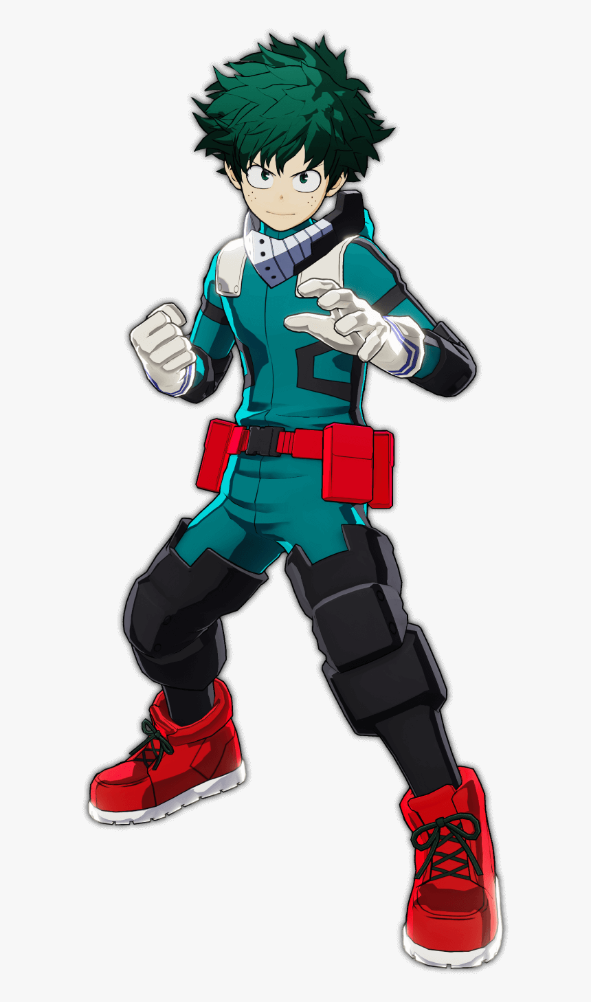 Boku No Hero Academia Midoriya Png - My Hero Academia One's Justice Deku, Transparent Png, Free Download