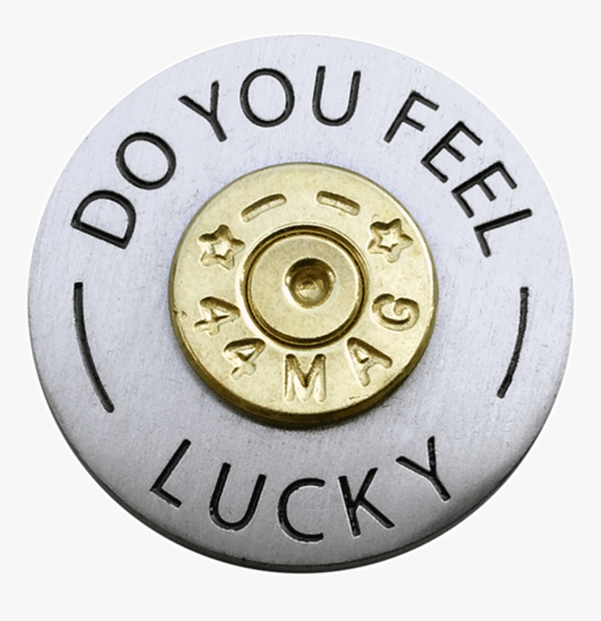 Do You Feel Lucky 44 Magnum Ball Marker & Hat Clip - Reduce Recycle Reuse Cliparts, HD Png Download, Free Download